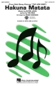 Hakuna Matata for mixed chorus and piano (clarinet ad lib) score