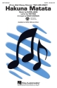 Hakuna Matata for mixed chorus and piano score (en)