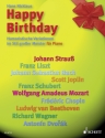 Happy Birthday - Humoristische Variationen im Stil gro�er Meister f�r Klavier