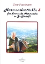 Harmonikast�ckln Band 3 (+CD) f�r steirische Harmonika in Griffschrift und Notenschrift
