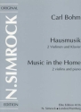 Hausmusik f�r 2 Violinen und Klavier Stimmen