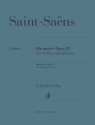 Havanaise op.83 f�r Violine und Klavier