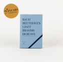 Henle-Notizbuch Aufdruck Bach Beethoven Liszt Brahms Debussy Hardcover liniert