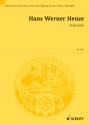 Henze, Hans Werner: Fraternit� f�r Orchester Studienpartitur