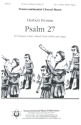 Herbert Fromm, Psalm 27 SATB Chorpartitur