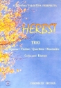 Herbst f�r Gesang (Violine/Fl�te/Klarinette), Violoncello und Klavier Partitur und Stimmen