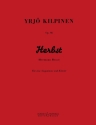 Herbst op.98 f�r Gesang (mittel) und Klavier