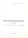 Heut hab ich ein Schwipserl f�r Gesang und Klavier