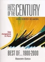Hits of the Century Best of 1900-2000 in easy piano arrangements