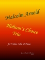 Hobson's Choice Trio for violin, cello and piano parts