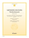 Hochzeitsmarsch op. 61/9 f�r Oboe und Klavier