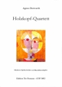 Holzkopf-Quartett f�r 4 Blockfl�tenk�pfe (SATB) 2 Spielpartituren