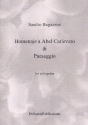 Homenaje a Abel Carlevaro  und  Paesaggio f�r Gitarre