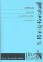 Hummelflug f�r 2 Klaviere zu 5 H�nden Partitur und 2 Stimmen