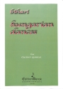 Hungarian Dances for 4 clarinets and bass clarinet score and parts