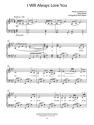 I Will Always Love You for piano
