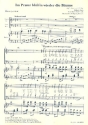 Im Prater bl�h'n wieder die B�ume f�r gem Chor und Klavier Klavierpartitur