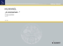 - in memoriam - op. 74 f�r Orgel und Schlagzeug (Kleine Trommel, 2 Holzblocktrommeln, 4 Becke