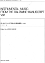 Instrumental Music from the Baldwine- Manuscript vol.1 for 2-3 recorders
