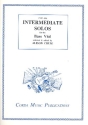 Intermediate Solos for bass viols (and Bc) score and part