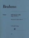 Intermezzo A-Sur op.118,2 f�r Klavier