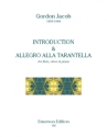 Introduction and Allegro alla tarantella for flute, oboe and piano score and part