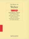 Introduktion, Thema und Variationen f�r Klarinette und Klavier