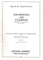 Introduktion und Czardas f�r Domra (Gitarre) und Zupforchester Stimmen