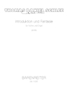 Introduktion und Fantasie f�r Violine und Orgel