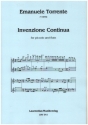 Invenzione Continua for piccolo and flute score and parts