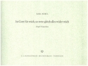 Ist Gott f�r mich so trete gleich alles wider mich Orgeltriptychon