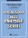 It don't mean a thing: for jazz band