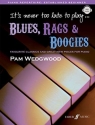 It's never too late to play Blues, Rags and Boogies (+Online Audio) for piano (solo and duet)