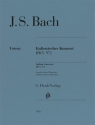 Italienisches Konzert BWV 971 f�r Klavier Ausgabe ohne Fingersatz