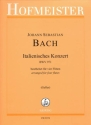 Italienisches Konzert BWV971 f�r 4 Fl�ten Partitur und Stimmen