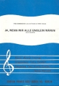Ja wenn wir alle Englein w�ren: f�r Gesang und Klavier