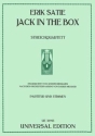 Jack in the Box f�r Streichquartett Partitur und Stimmen