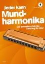 Jeder kann Mundharmonika (+Online Audio) f�r Bluesharp in C (Richter-Mundharmonika)