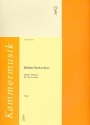 Jiddische Volkslieder f�r Oboe, Klarinette und Fagott Studienpartitur und Stimmen