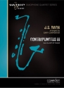 Johann Sebastian Bach Arr: Gary Carpenter, Contrapunctus III for saxophone quartet Partitur und Stimmen