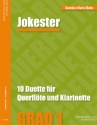 Jokester f�r Querfl�te und Klarinette Spielpartitur