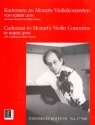 Kadenzen zu Mozarts Violinkonzerten 