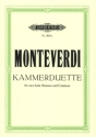 Kammerduette f�r 2 hohe Singstimmen und Bc (it)