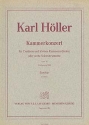 Kammerkonzert op.19 (Neufassung 1958) f�r Cembalo Partitur (Cembalo)