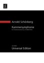 Kammersinfonie E-Dur Nr.1 op.9 f�r 15 Soloinstrumente (Kammerorchester) Studienpartitur