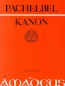 Kanon f�r 3 Violinen und Ba� Partitur und Stimmen