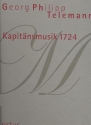 Kapit�nsmusik 1724 TVWV15:2 f�r 5 Stimmen und Orchester Partitur