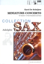 Karel de Schrijver Miniature-Concerto Soprano or Tenor Saxophone buch