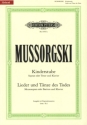Kinderstube und Lieder und T�nze des Todes f�r hohe Stimme und Klavier (russ/dt)