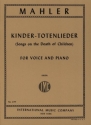 Kindertotenlieder for high voice and piano (en/dt)